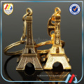 Customize 3D Eiffel Tower Alloy Keychain